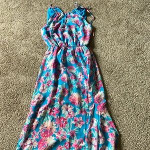 Floral maxi dress, size small from forever 21